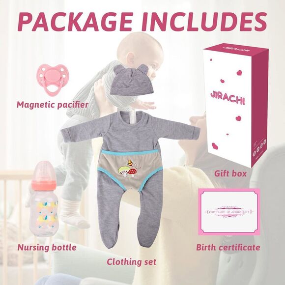 Reborn Baby Dolls, Lifelike Baby Boy, Realistic Newborn Baby Doll Silicone Full - Picture 9 of 15